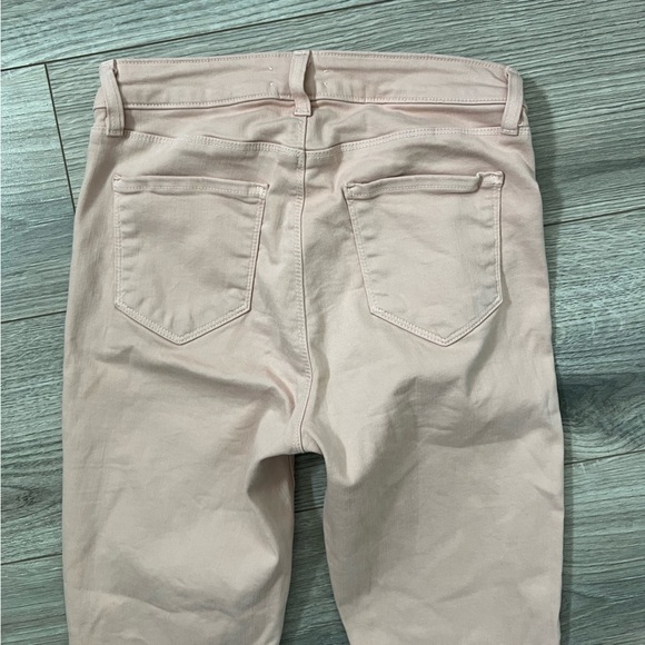 L'AGENCE Margot High-Rise Skinny Jeans | Petal Blush Pink | 27 - Picture 4 of 8